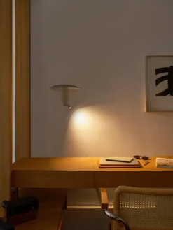 Marset Konoha vägglampa, mossgrå