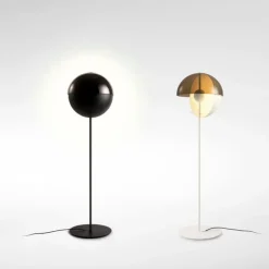 Marset Theia P golvlampa, vit