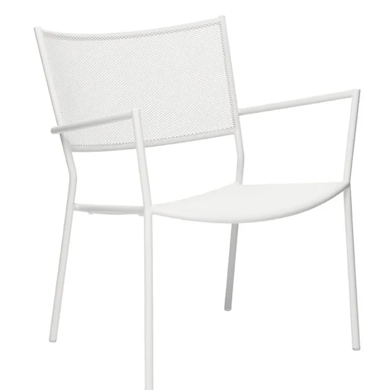 Massproductions Jig Mesh Easy stol, vit