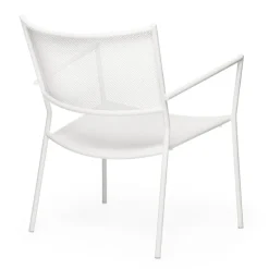 Massproductions Jig Mesh Easy stol, vit