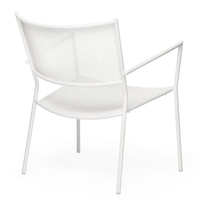 Massproductions Jig Mesh Easy stol, vit