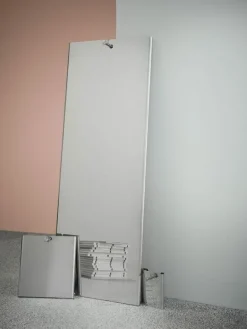 Massproductions Memory spegel, stor, polerat rostfritt stål