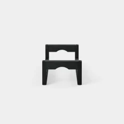 Massproductions Silo stapelbart vinställ, svartbetsad ask