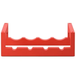 Massproductions Silo stapelbart vinställ, klarrödmålad bok