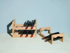 Massproductions Silo stapelbart vinställ, oljad ask