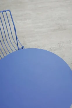 Massproductions Tio bord, 60 cm, lågt, overseas blue