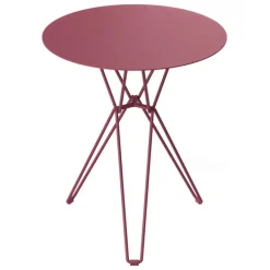 Massproductions Tio bord, 60 cm, högt, burgundy