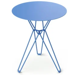 Massproductions Tio bord, 60 cm, högt, overseas blue