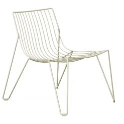 Massproductions Tio Easy Chair, ivory