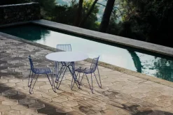 Massproductions Tio matbord, 100 cm, overseas blue