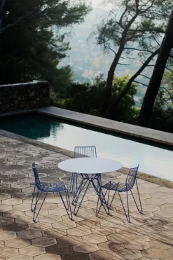 Massproductions Tio matbord, 100 cm, overseas blue