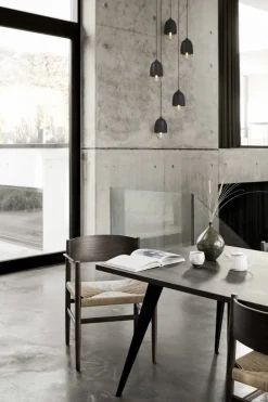 Mater Terho pendellampa, liten, svart