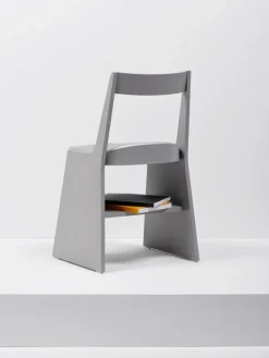 Mattiazzi Fronda stol, grå - silver