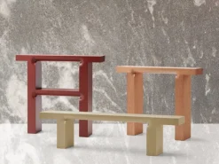 Mattiazzi MC23 Oto bänk, grönbeige