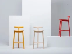 Mattiazzi Radice barstol, 65 cm, röd