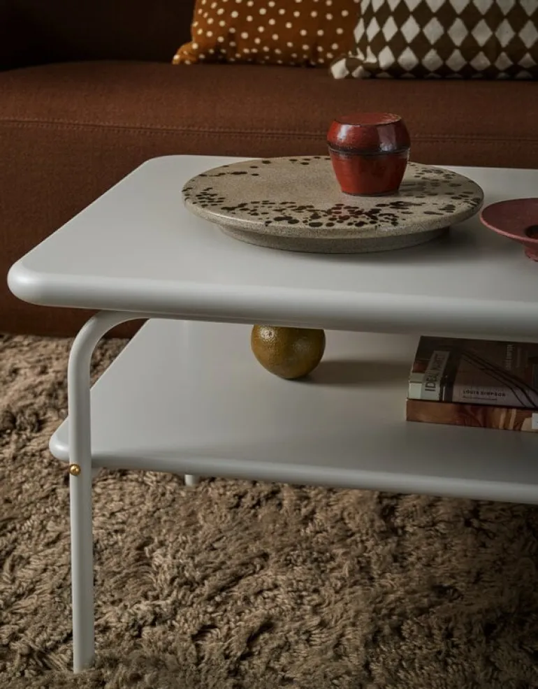 Maze Anyday soffbord, 50 x 100 cm, vit