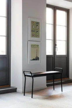 Maze Anytwo sittbänk, svart