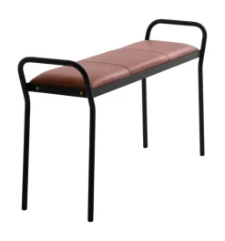Maze Anytwo sittbänk, svart - vintage cognac