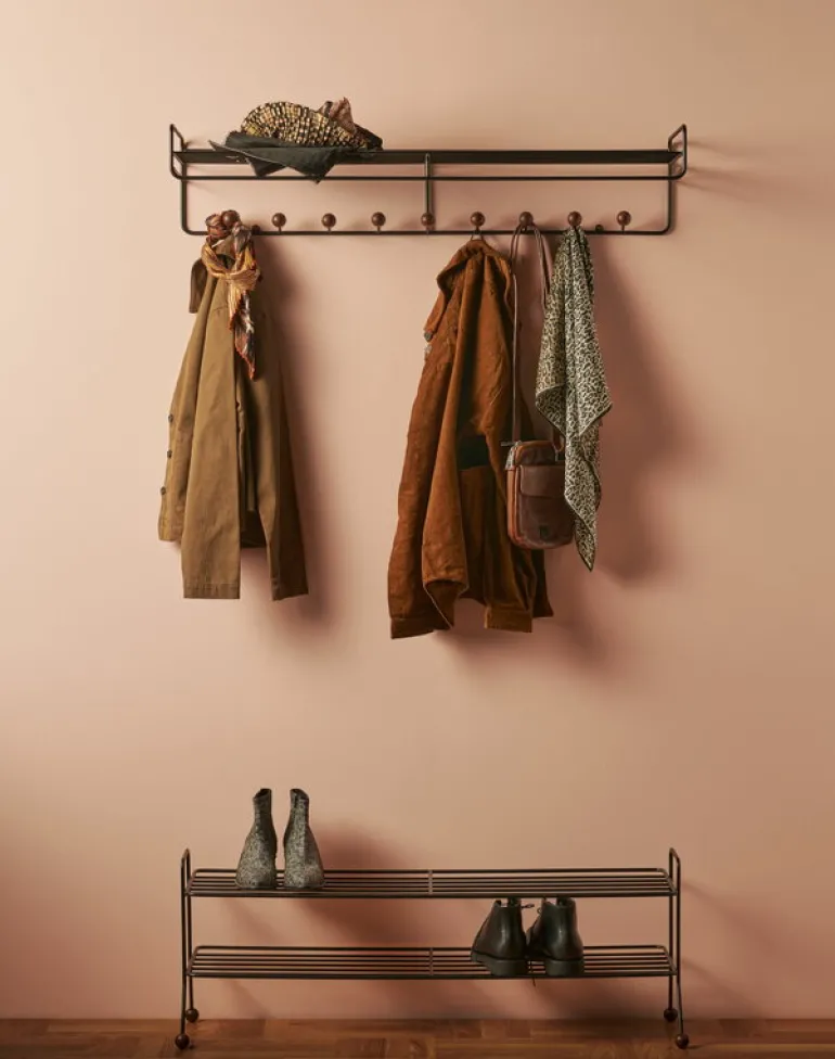 Maze Bill hattställ, L, svart - valnötsfärgad ask