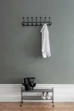 Maze Bill Horizontal klädhängare, svart