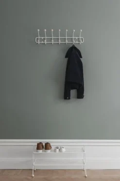 Maze Bill Horizontal klädhängare, vit