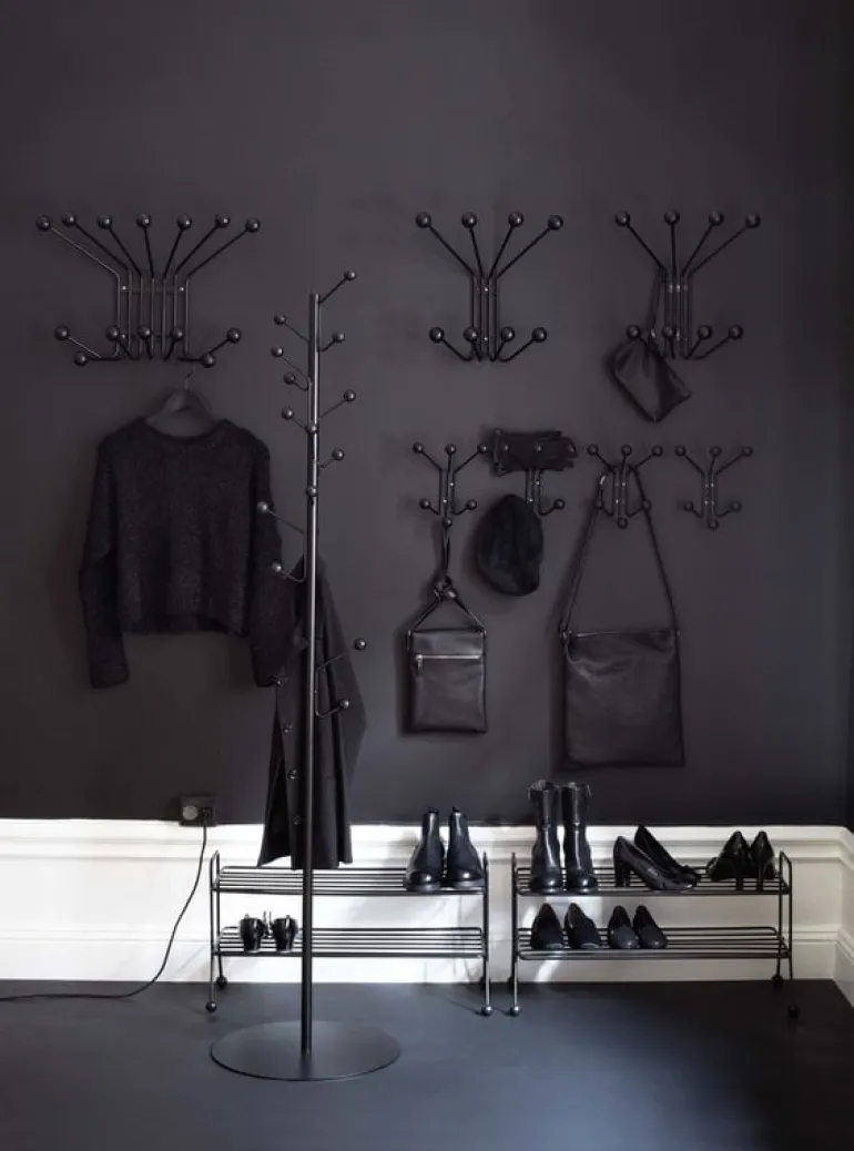 Maze Bill klädhängare, svart