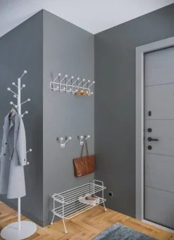 Maze Bill klädhängare, vit