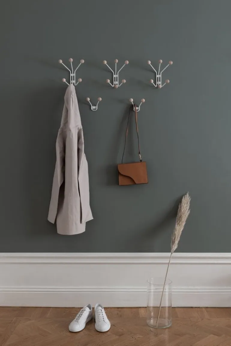 Maze Bill klädhängare, XS, vit