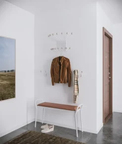 Maze Bill klädhängare, XXS, vit