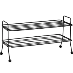 Maze Bill skohylla, svart