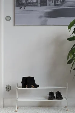 Maze Bill skohylla, vit