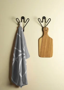 Maze Buddy väggkrok, svart