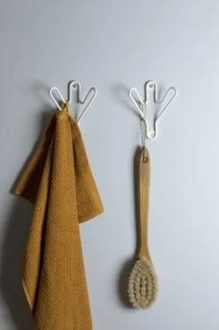 Maze Buddy väggkrok, vit