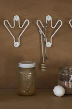 Maze Buddy väggkrok, vit