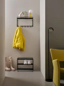 Maze Downtown skohylla, svart