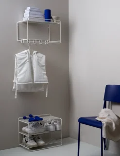 Maze Downtown skohylla, vit