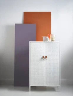 Maze Francis skåp, vitt