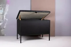 Maze Frank förvaringsbänk, svart