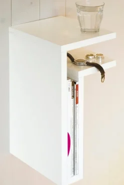 Maze F-shelf, höger, vit