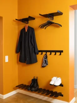 Maze Kite hatthylla, svart