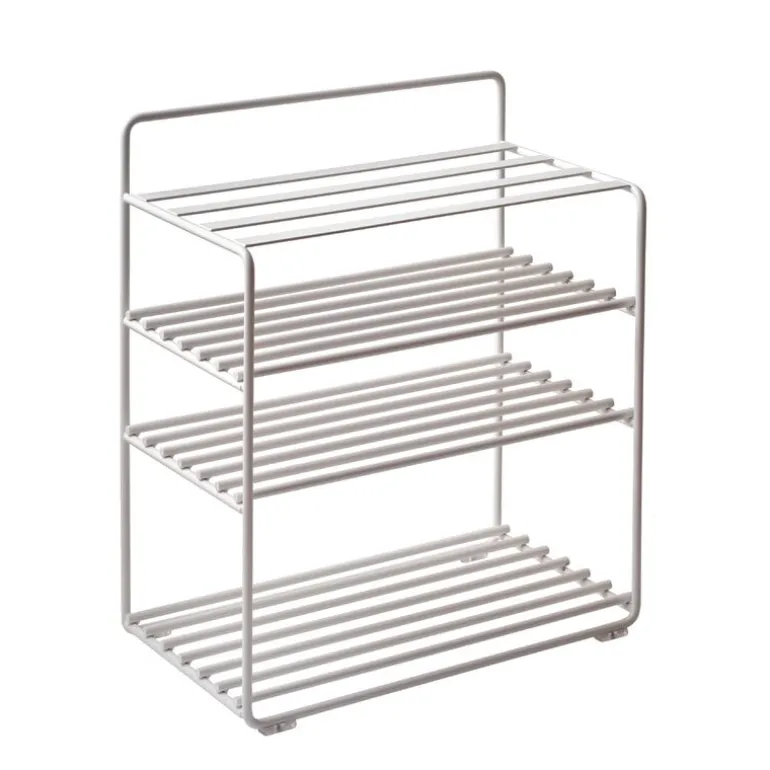 Maze Lower East Seat hylla, vit - konjak