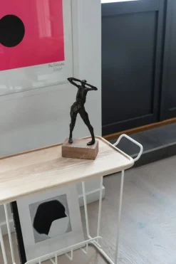 Maze Minnie Mae Wood brickbord, vitt - ask