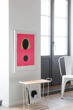 Maze Minnie Mae Wood brickbord, vitt - ask