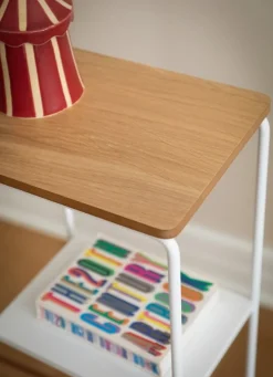 Maze Mixrack golvhylla, ek - vit