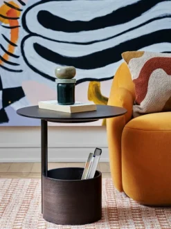 Maze Parasol soffbord, S, mörkbetsad ek