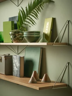 Maze Pythagoras hylla, 60 x 20 cm, ek