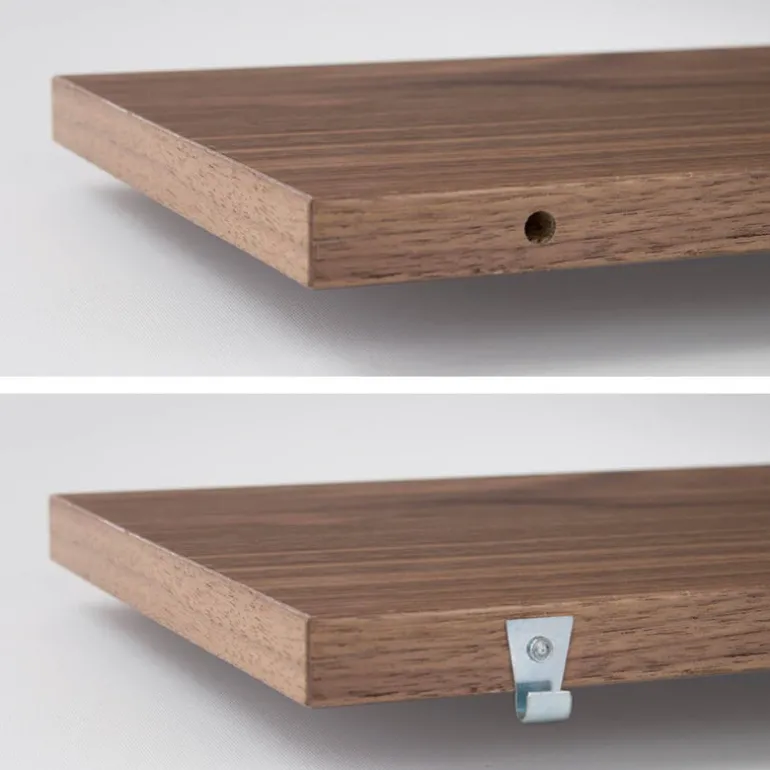 Maze Pythagoras hylla, 60 x 20 cm, valnöt