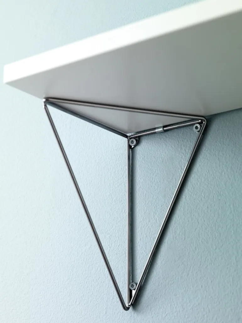 Maze Pythagoras hylla, 80 x 20 cm, vit