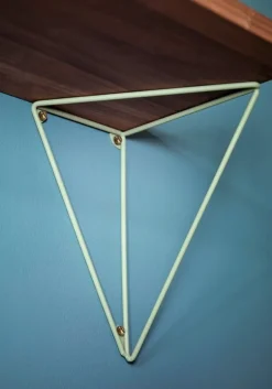 Maze Pythagoras hylla, 80 x 20 cm, valnöt