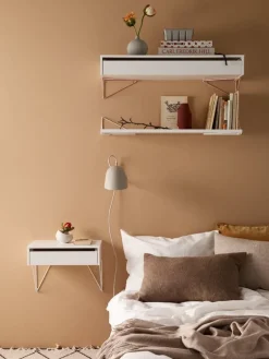 Maze Pythagoras låda, L, vit